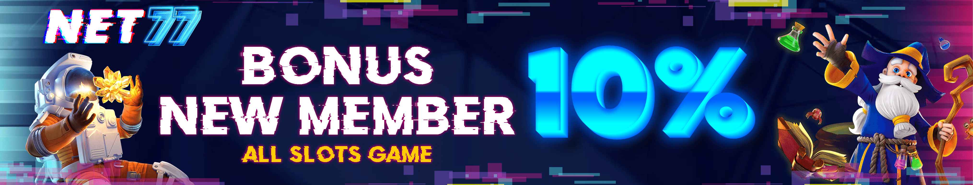 BONUS NEW MEMBER 10%